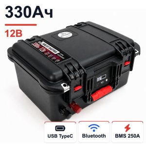 LiFePo4 аккумулятор 330Ач 12В в кейсе
