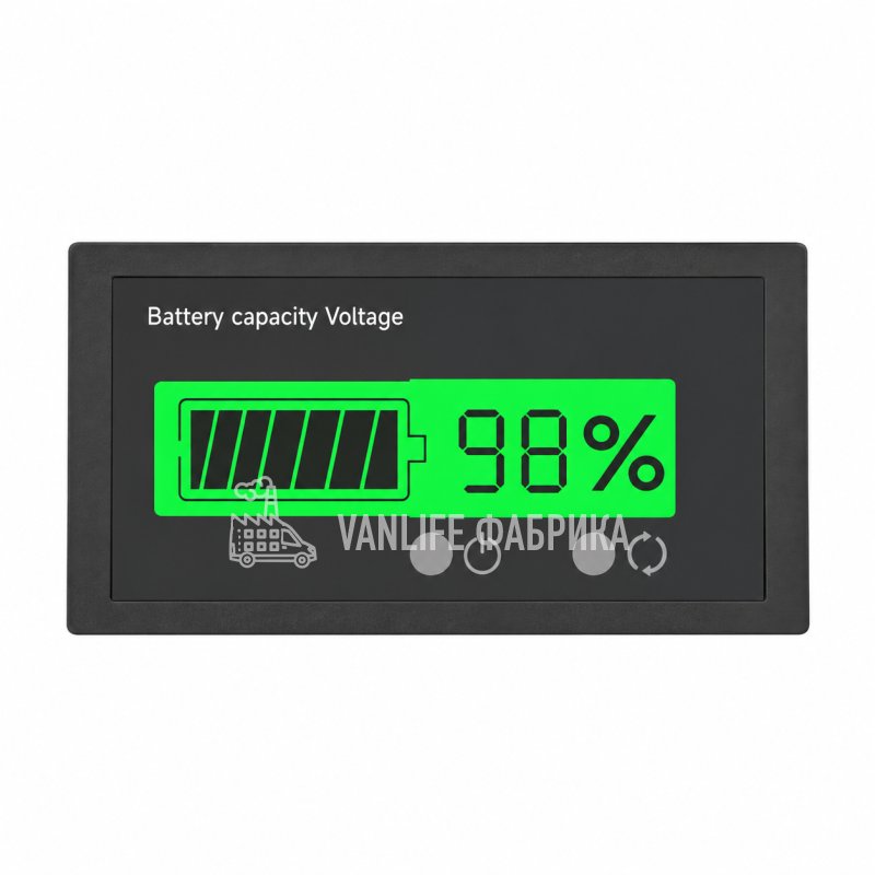 Экран уровня заряда для BMS Daly UART