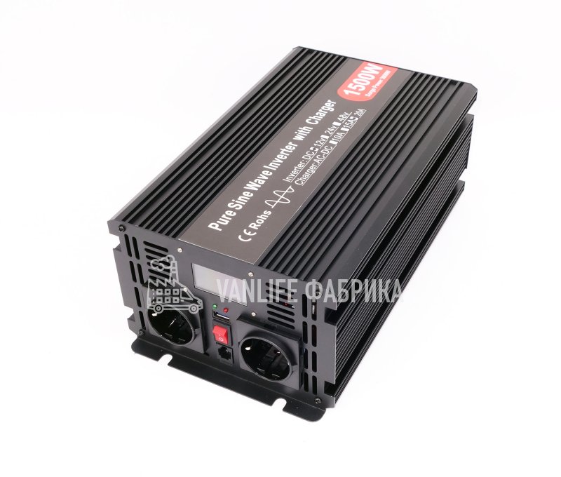 Инвертор Meind ИБП с ЗУ 12В 1500Вт