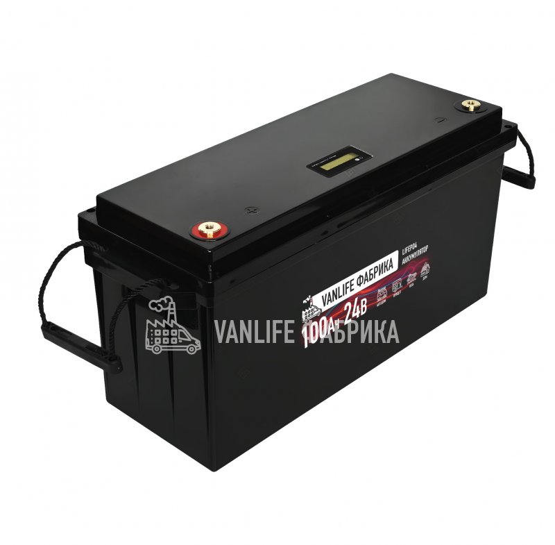 LiFePo4 аккумулятор 100Ач 24В в коробе