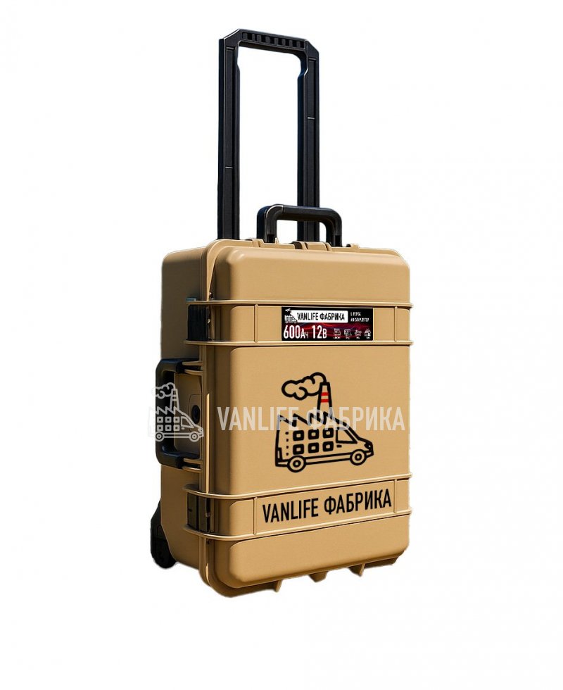 LiFePo4 аккумулятор 600Ач 12В в кейсе