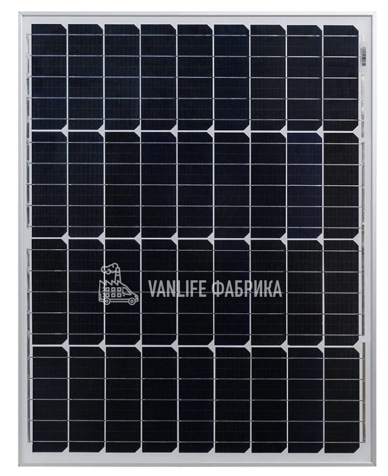 Солнечная панель облегченная 12В 50Вт