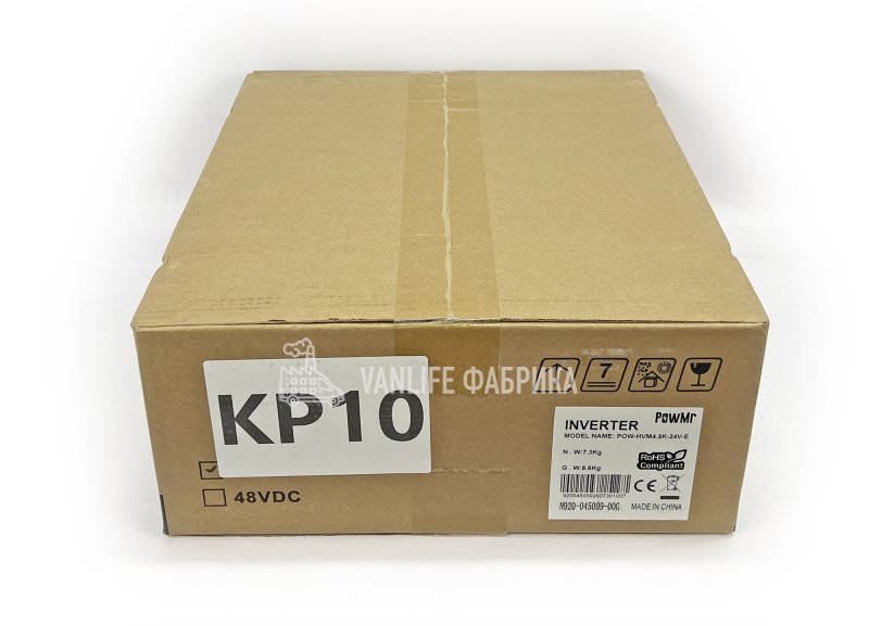 Гибридный инвертор PowMr POW-HVM4.5K-24V-E 24В 4.2кВт