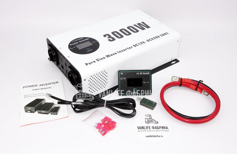 Инвертор Meind 12В 3000Вт