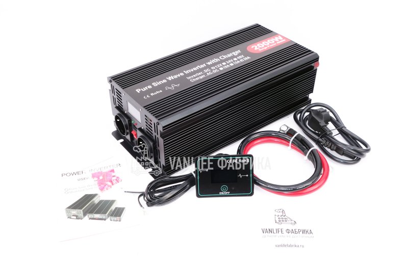 Инвертор Meind ИБП с ЗУ 12В 2000Вт