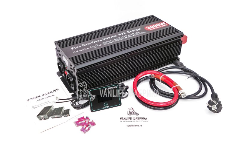 Инвертор Meind ИБП с ЗУ 12В 3000Вт