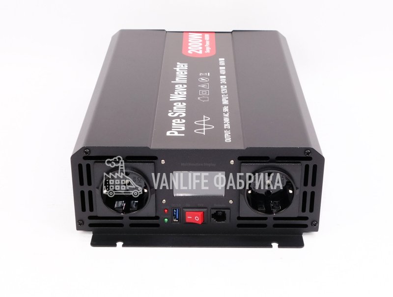 Инвертор Meind 12В 2000Вт