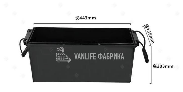 Короб для аккумулятора 8х100Ач