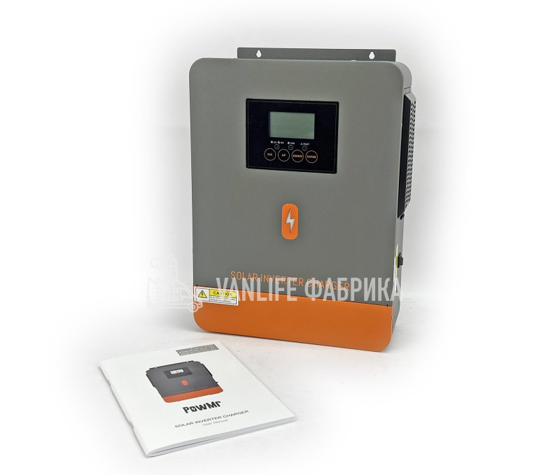 Гибридный инвертор PowMr POW-HVM3.5K-24V-N 24В 3.5кВт