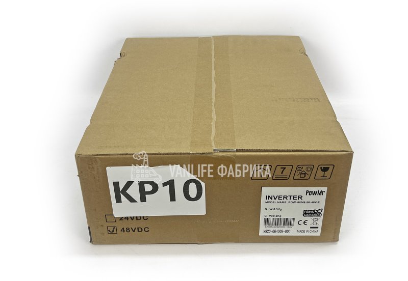 Гибридный инвертор PowMr POW-HVM6.5K-48V-E 48В 6.2кВт