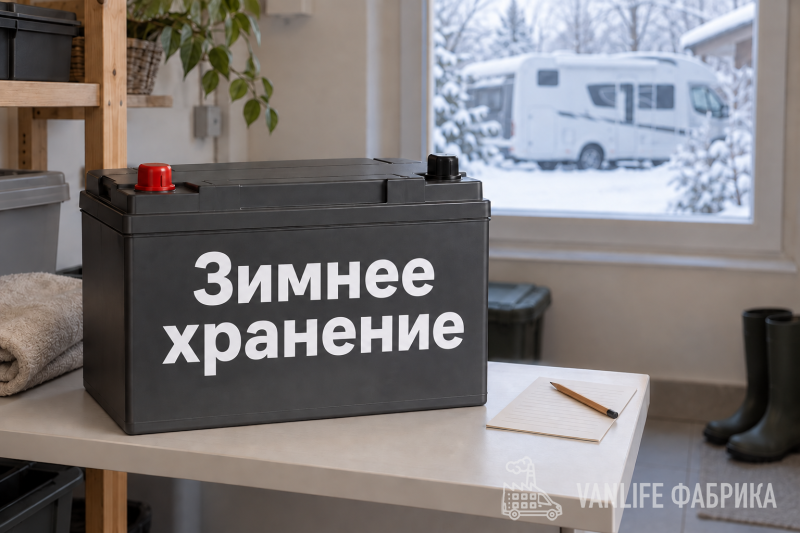 Как правильно хранить LiFePO₄ аккумулятор